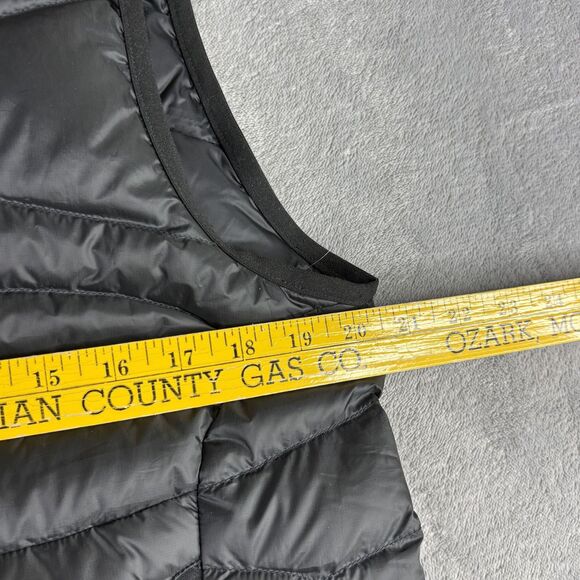 Polo Sport Ralph Lauren Vest Mens Medium Black 750 Down Puffer Zip Pockets Warm - Picture 9 of 16